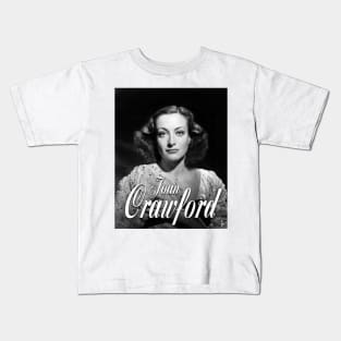 Joan Crawford Kids T-Shirt